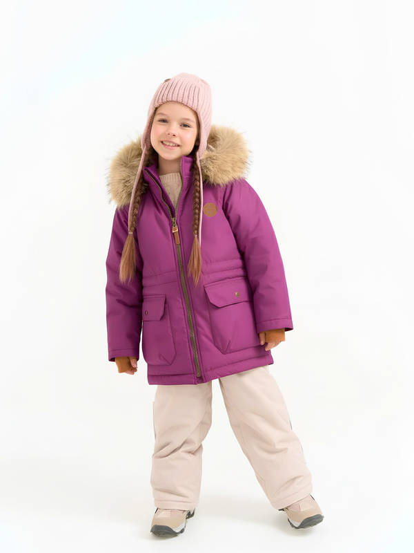 Парка зимняя на меху 