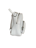 Рюкзак- сумка экокожа голубая QOZA женская