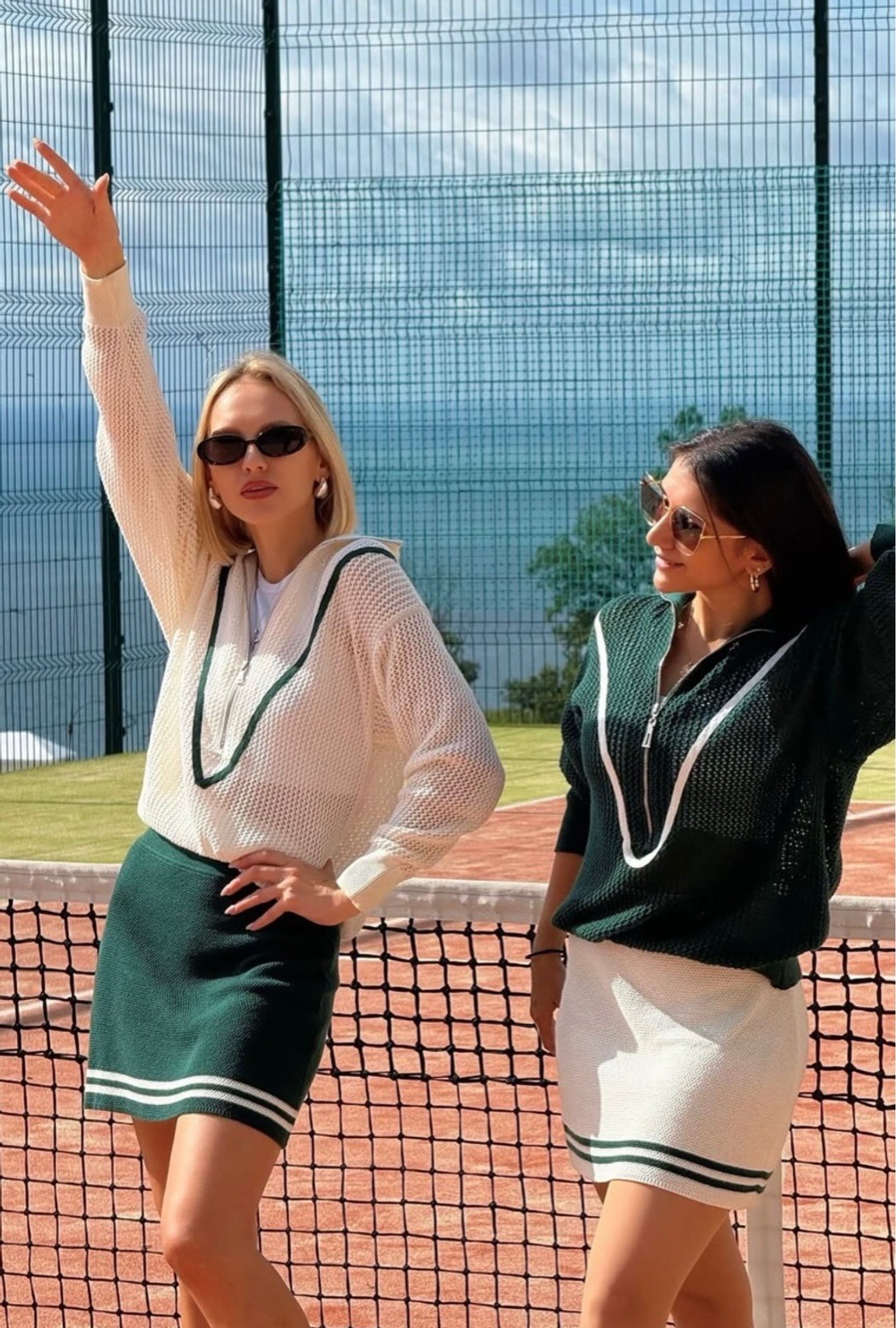 Костюм TENNIS c кардиганом