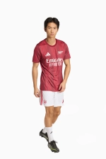 Футболка adidas Arsenal FC 25/26 Pre-Match - красный