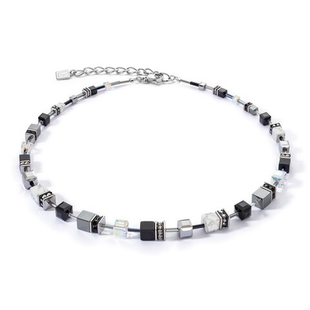 Колье Coeur de Lion Black-White 4530/10-1314