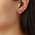 Серьги Dyrberg Kern CARNEA SG PASTEL MULTI 460073