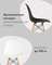 Стул Eames Style DSW синий (разборный каркас)
