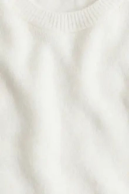 H&M Трикотажная футболка, белый
