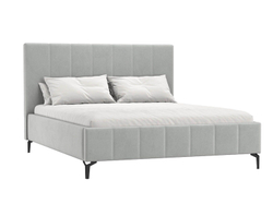 Брэнда кровать 1600 микровелюр дым