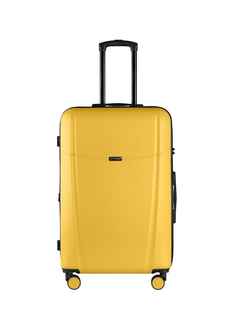 Чемодан Bonle размер L Желтый