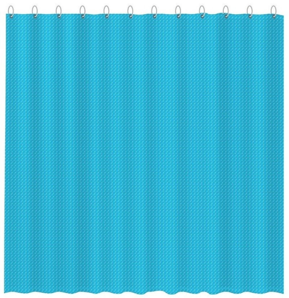 Шторка для ванной голубая FX-3003C