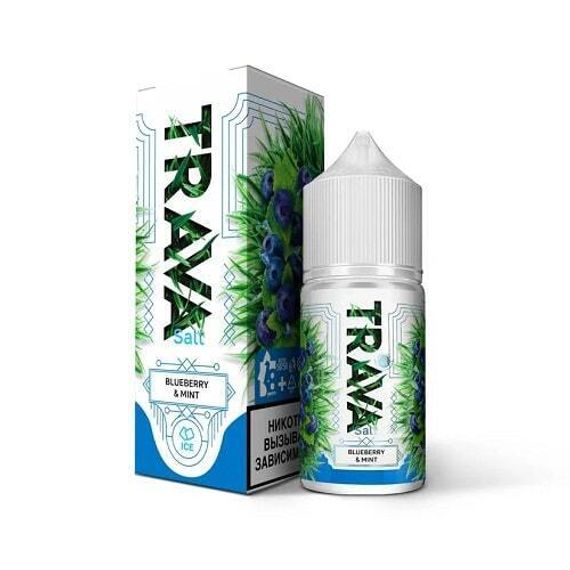 TRAVA - Blueberry Mint (5% nic)