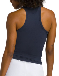 Женский топ теннисный Wilson Fieldhouse Tank Top Liite - небесный