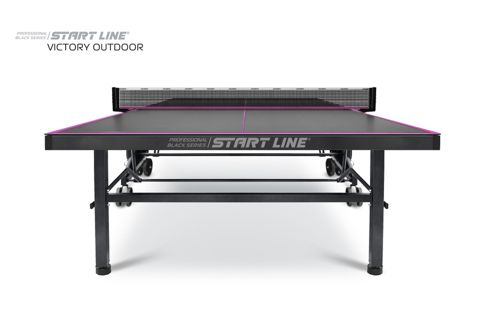 Стол теннисный VICTORY 6 Всепогодный Black