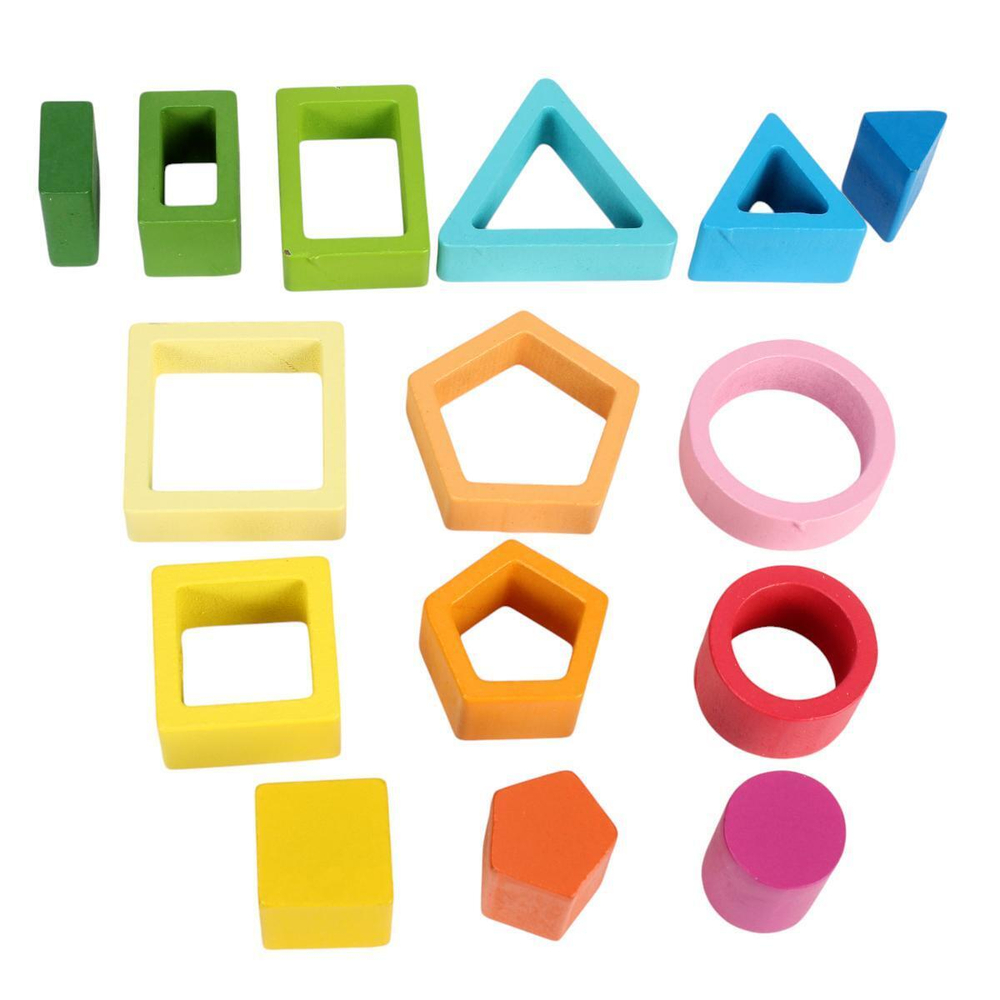 Развивающая игрушка деревянная Сортер 5 эл, коробка C-41825