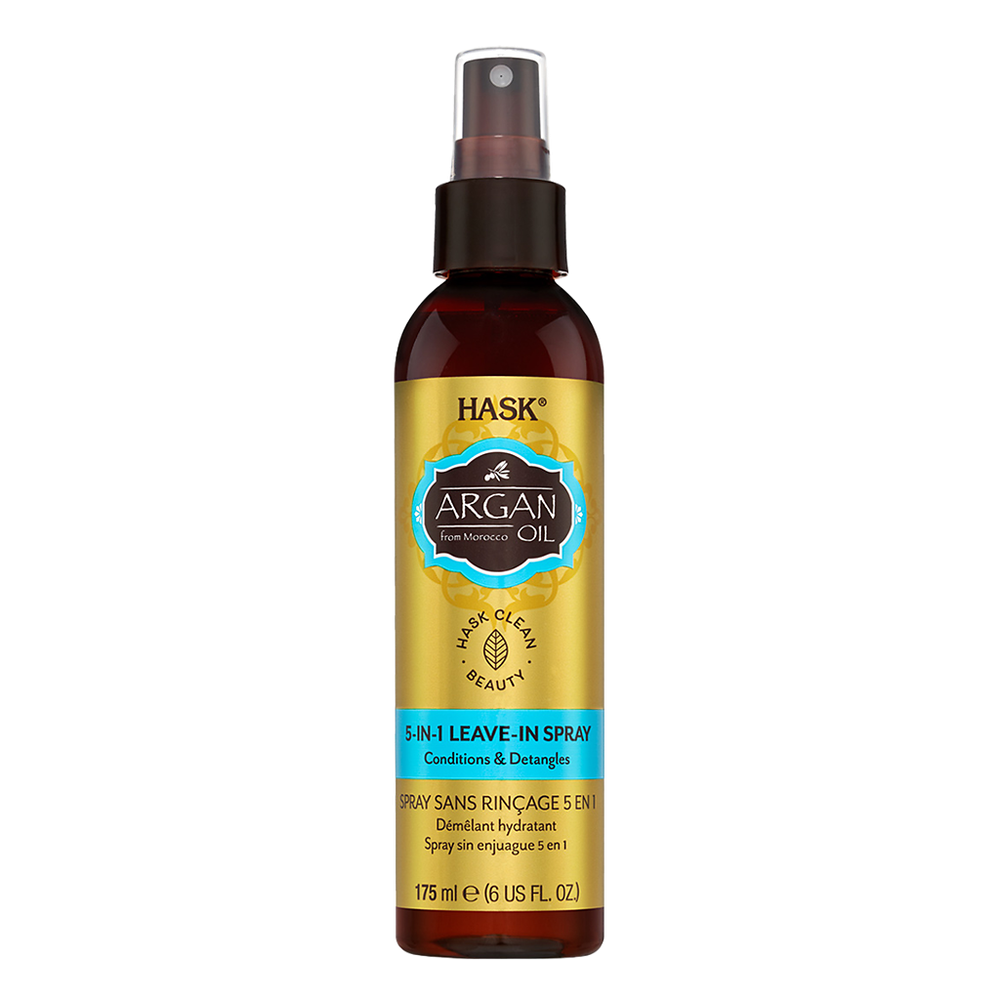HASK Спрей несмываемый 5-в-1 с аргановым маслом Argan Oil 5 In 1 Leave-In Conditioner Travelsize 175 мл