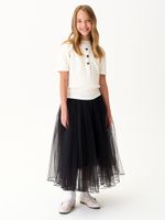 Джемпер для девочки AT1373 молочный