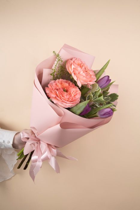 Букет "Цветочный поцелуй"