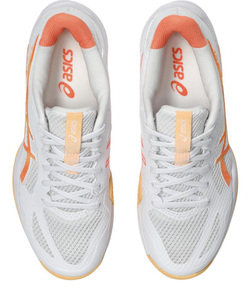 Женские кроссовки для бадминтона/сквоша Asics Blade FF 2 - white/vivid coral