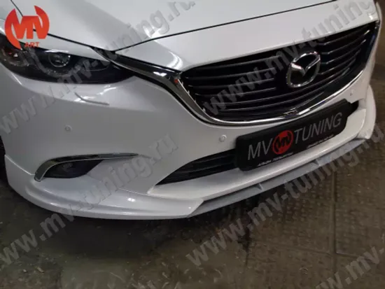Спойлер-вставка между клыками для Mazda 6 GJ