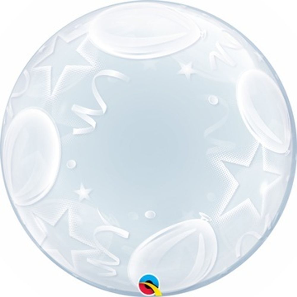 П BUBBLE DECO 24&quot; Шары и Звезды
