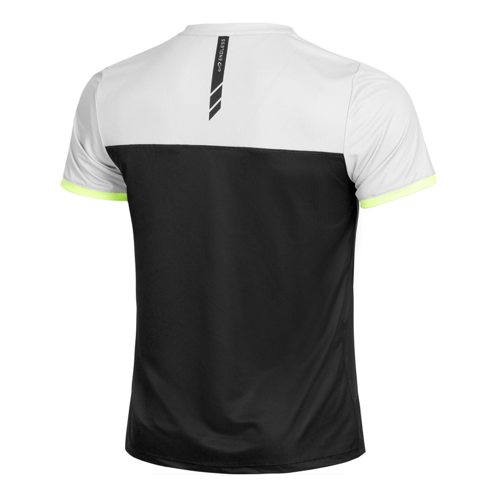 Мужское теннисное поло Endless Alpha T-Shirt Men - Black, Green