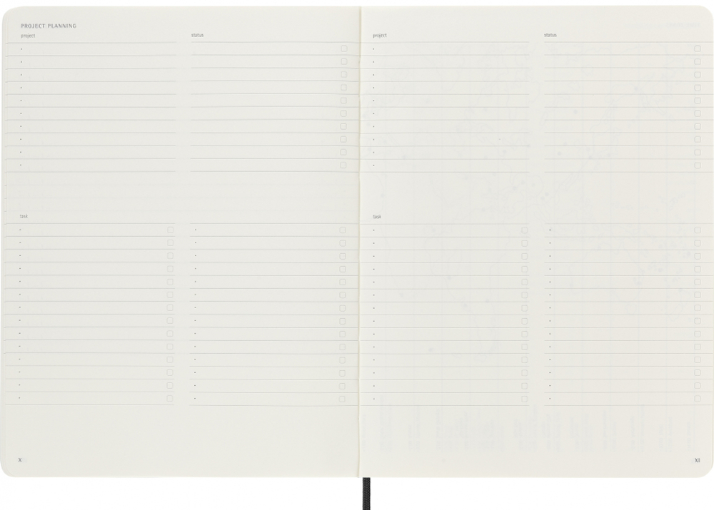 Блокнот в линейку Moleskine Professional Soft (PROPFNTB4SBK) 19х25 см, 192 стр., мягкая обложка, черный