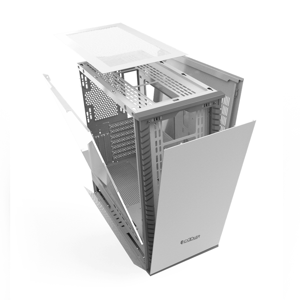 Корпус PCCooler ME200W MESH WH EATX/ATX/mATX/ITX USB3.0, 2USB2.0 White
