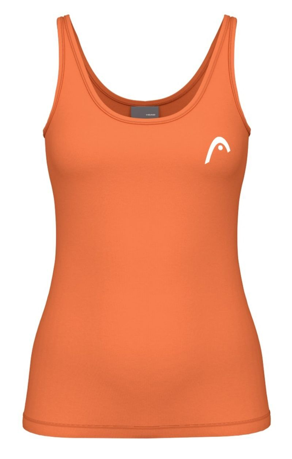 Женский топ теннисный Head Spirit II Tank - Оранжевый