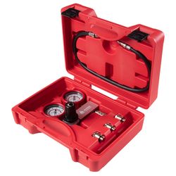 МАСТАК (120-60006C) Манометры для проверки ЦПГ бензиновых двигателей, кейс, 6 предметов