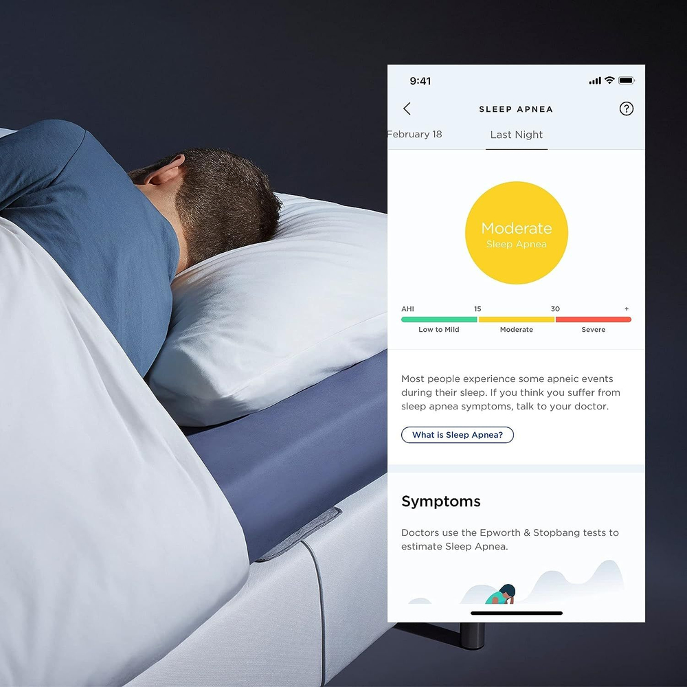 Withings Безконтактный сенсор сна Sleep Analyzer, серый
