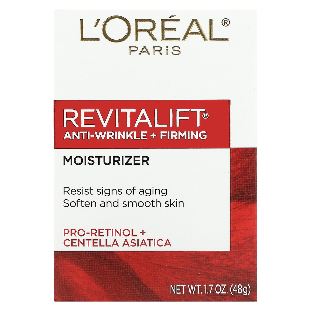 L'Oréal, Revitalift против морщин + укрепление, увлажняющее средство, 48 г (1,7 унции)