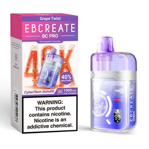 ELF BAR BC PRO 40000 - Grape Twist (5% nic)