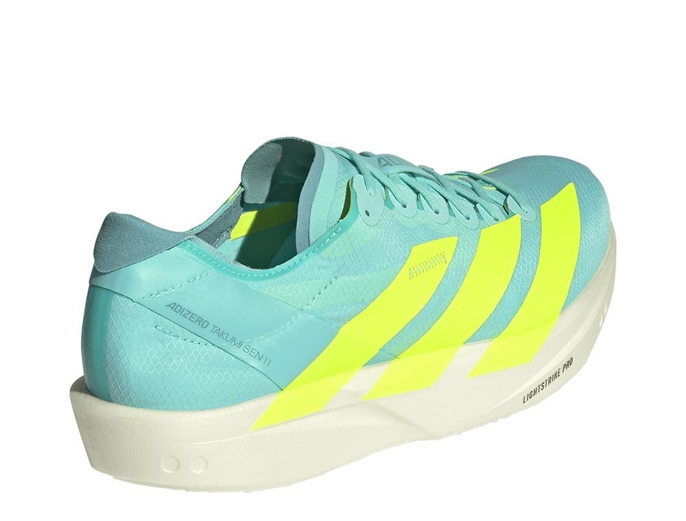 Кроссовки для бега мужские adidas Adizero Takumi Sen 11 Бирюзово-Лайм