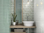Плитка настенная Kerama Marazzi Монпарнас 8.5x28.5 см 1.07 м² глянцевая цвет зеленый