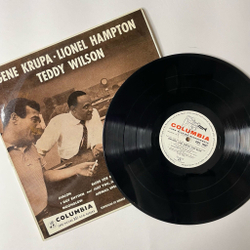 Винтажная виниловая пластинка LP Gene Krupa, Lionel Hampton, Teddy Wilson (UK 1956)