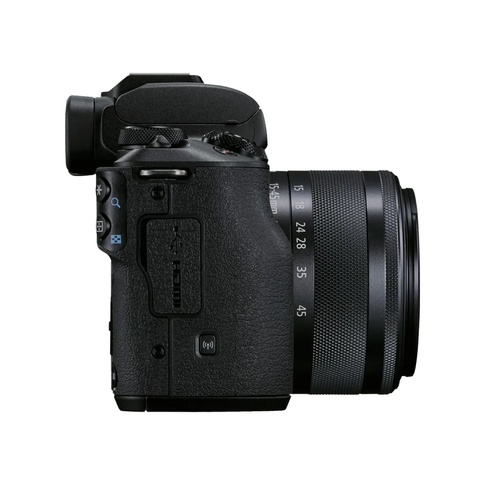 Беззеркальная камера Canon EOS M50 Mark II Vlogger Kit EF-M 15-45mm f/3.5-6.3 IS STM. Черный