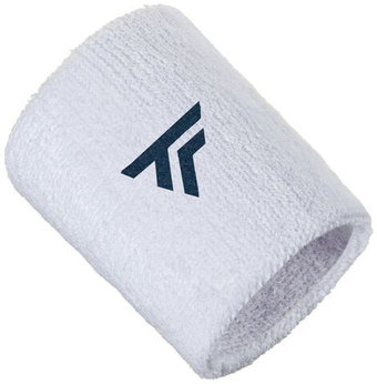 Напульсник теннисный Tecnifibre XL Wristband 1P - white/navy