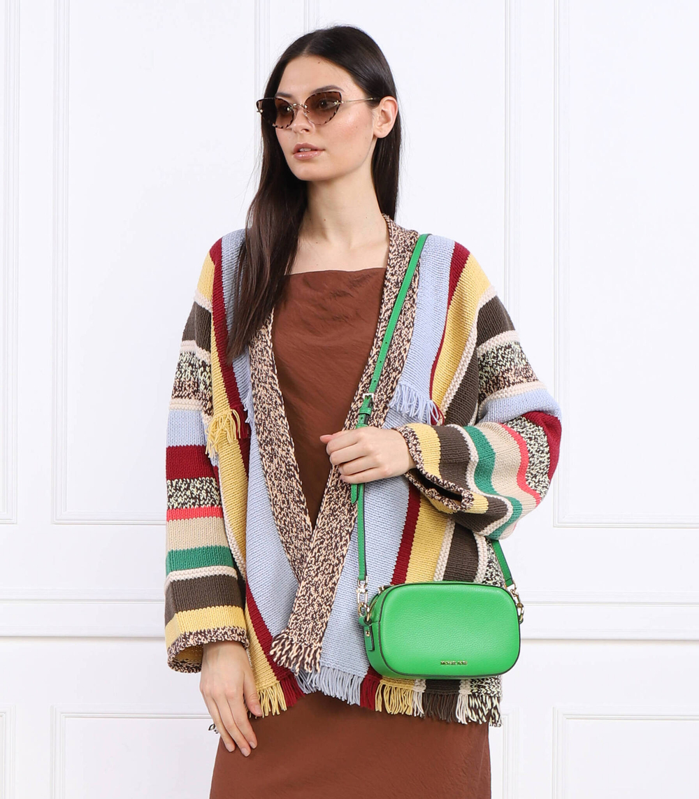 кожаная сумка через плечо 2в1 jet set logo Michael Kors - зеленый(32R3GJ6C4L)