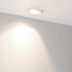 Светильник MS-ATOLL-BUILT-TURN-R94-10W Day4000 (WH, 36 deg, 230V) (Arlight, IP54 Металл, 5 лет) 039067