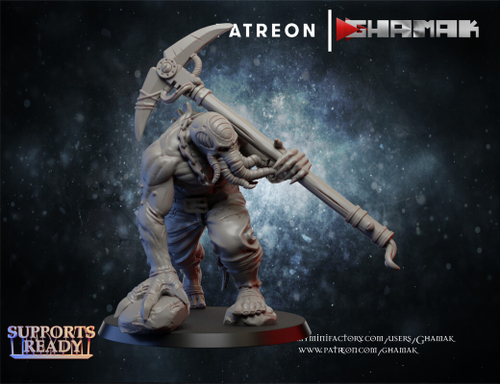 Genestealer Cults Abominant Отродье №3 миниатюра для dnd, днд, pathfinder, фентези, Настольная игра, НРИ, Варгейм, РПГ