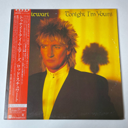 Винтажная виниловая пластинка LP Rod Stewart Tonight I'm Yours (Japan 1981) (Obi)