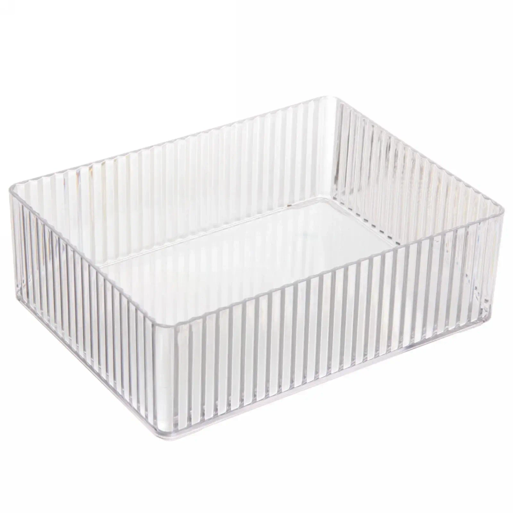 Система хранения - органайзеры в наборе 6шт «ЭДЭЛЬ», прозрачные, микс размеров