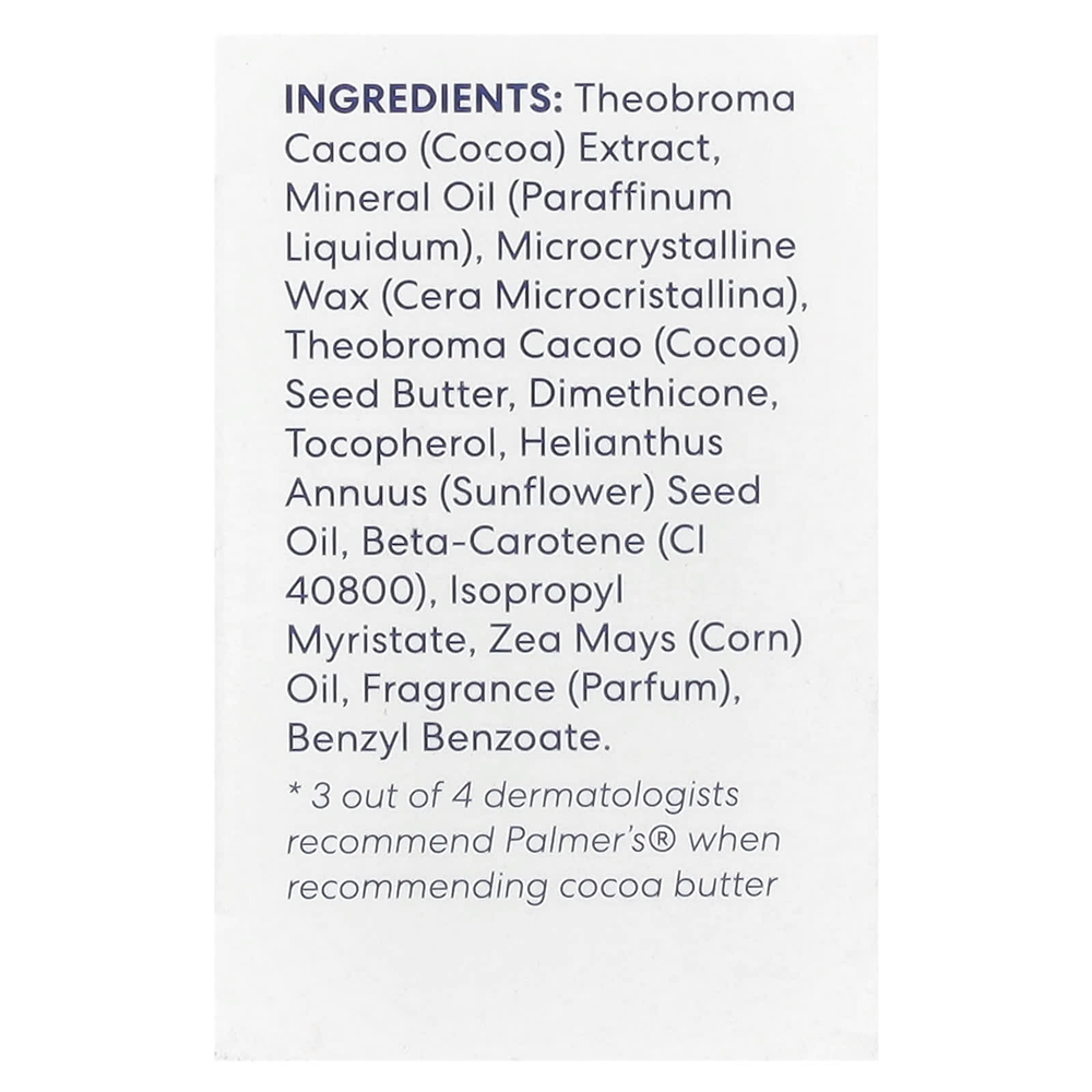 Palmer's, Cocoa Butter Formula® с витамином E, какао-бальзам, 17 г (0,6 унции)