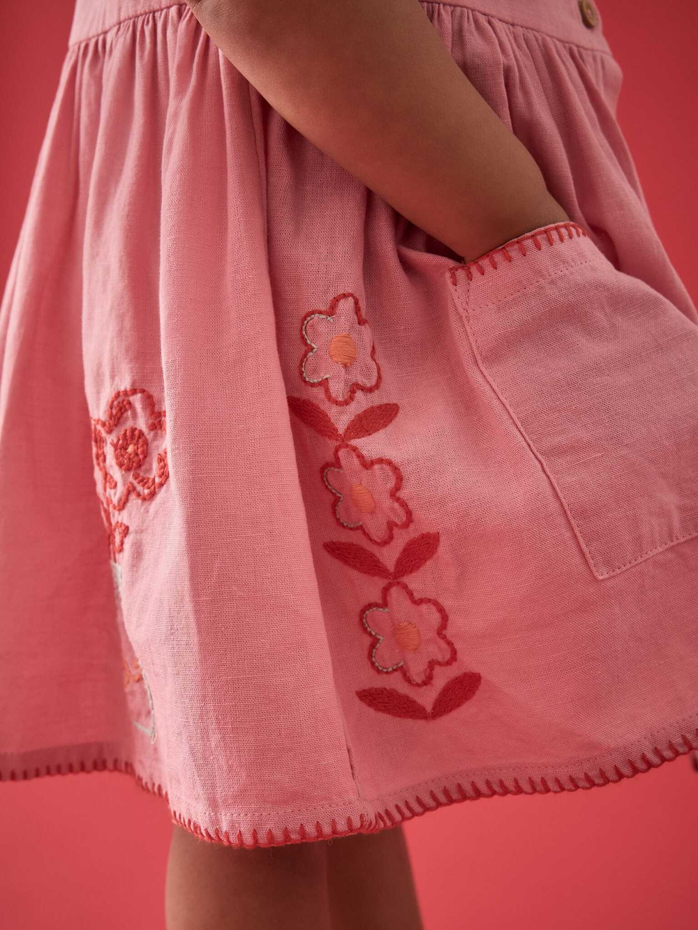 Сарафан для девочки Next AK2-479, Розовый