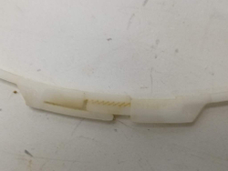 CS341062D2/2-07 кт32 Комплект хомутов для манжеты стиральной машины Candy 41018408 б/у