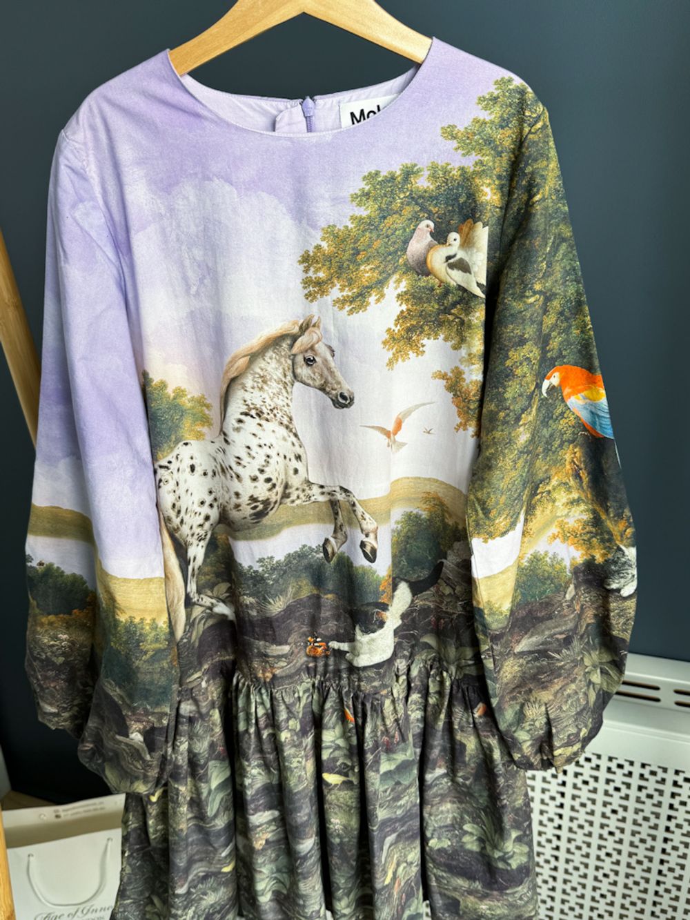 Новое хлопковое платье Molo, 152