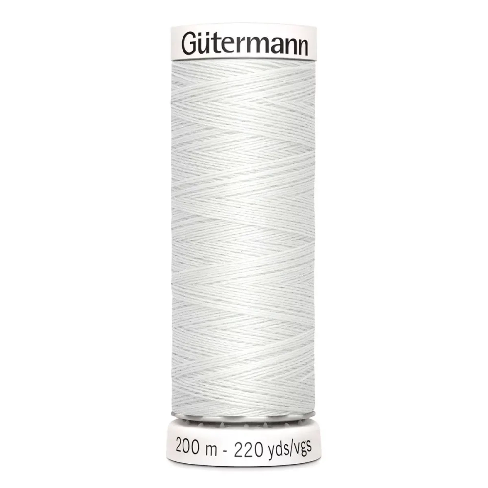 Нить Sew-All 200 м, Gutermann, 643 светло-серебристый