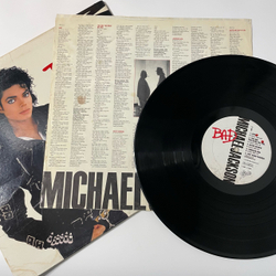 Винтажная виниловая пластинка LP Michael Jackson Bad (США 1987)
