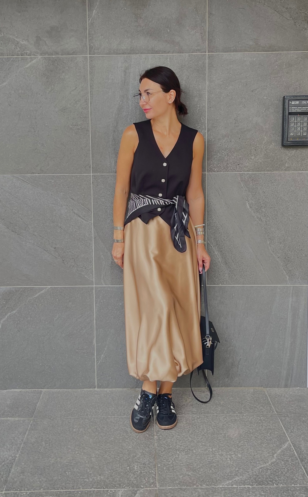 Юбка "Шикарная леди" в сатине