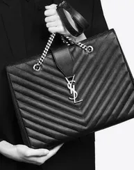 Сумка-тоут Saint Laurent с монограммой