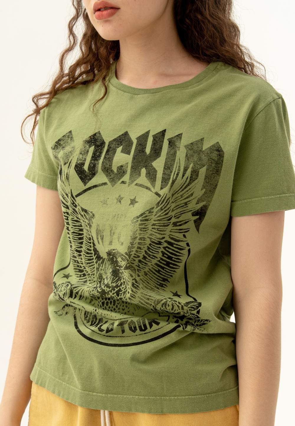 Футболка Bowery NYC "Rockin" Military