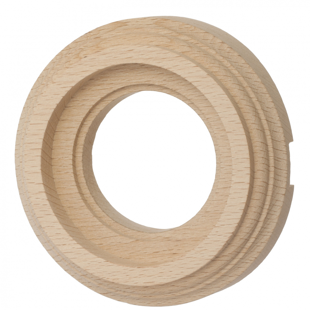 Рамка 1 постовая для открытой проводки (Натурэль на бревно 220мм) BFC22-610-10