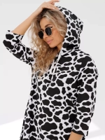 Туника удлиненная больших размеров домашняя теплая